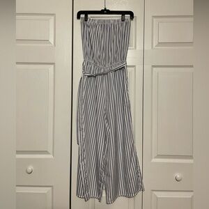 Striped Jumpsuit